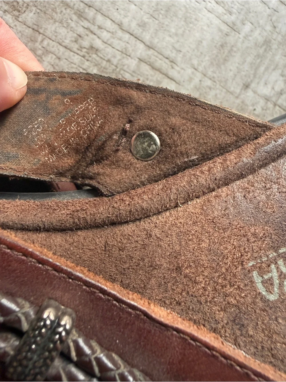 Size 8- Women’s Minnetonka Brown Leather Sandals